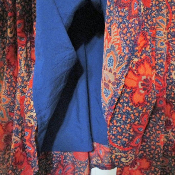 Nwot Free People Teegan Mini Dress Peach Combo Size XSmall $128 - Picture 9 of 9